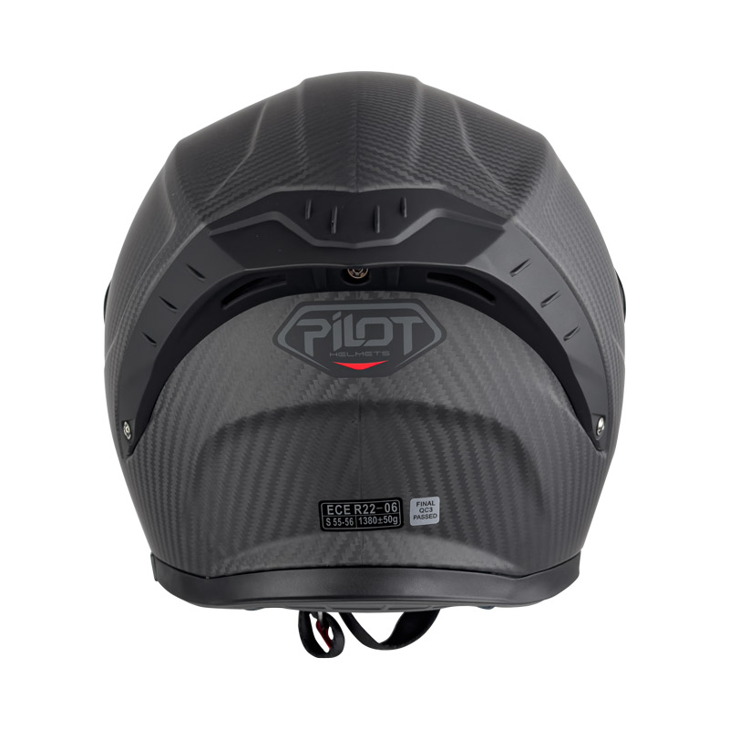 Κράνος Pilot Stealth SV 100% Carbon + extra χρυσό ιρίδιο ζελατίνα