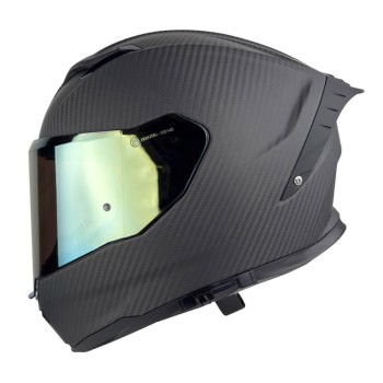 Κράνος Pilot Stealth SV 100% Carbon + extra χρυσό ιρίδιο ζελατίνα