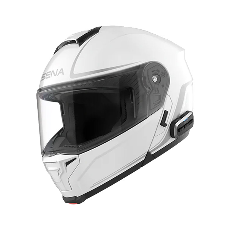 Κράνος Sena Outrush 2 Smart mesh 3.0 & Wave + 2nd gen HD Speakers άσπρο gloss