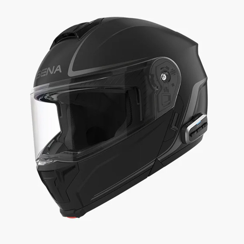 Κράνος Sena Outrush 2 Smart mesh 3.0 & Wave + 2nd gen HD Speakers μαύρο matt