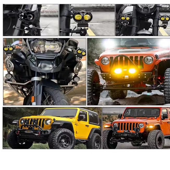 Προβολάκι HEYWORD DUAL LIGHT ΛΕΥΚΟ-ΚΙΤΡΙΝΟ 20W 3000lm 6000K/2500K