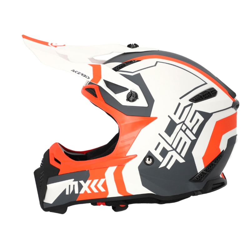 Κράνος Acerbis Profile 5 ECE 22.06 25274.229 άσπρο/πορτοκαλί