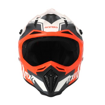 Κράνος Acerbis Profile 5 ECE 22.06 25274.229 άσπρο/πορτοκαλί