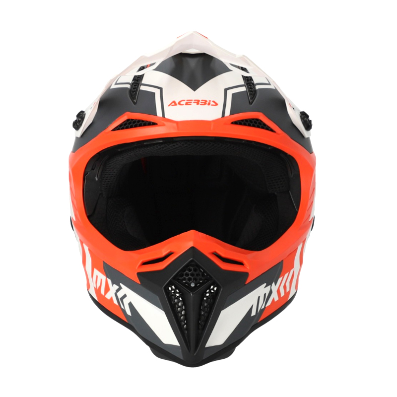 Κράνος Acerbis Profile 5 ECE 22.06 25274.229 άσπρο/πορτοκαλί