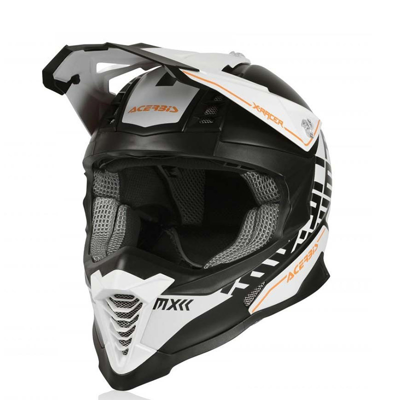 Κράνος Acerbis X-Racer VTR 23444.237 άσπρο/μαύρο