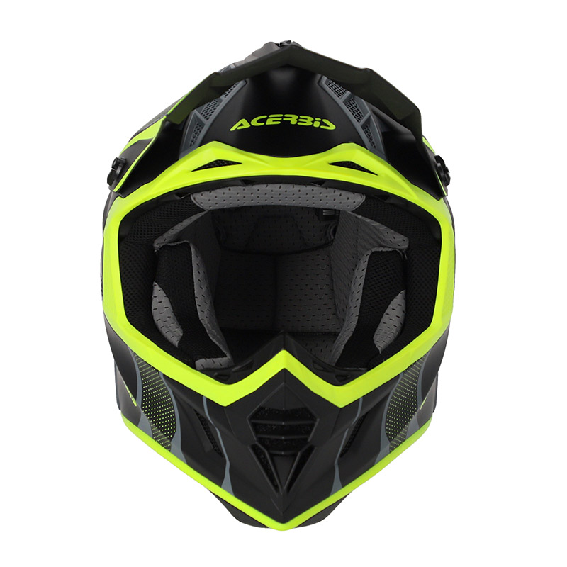 Κράνος Acerbis X-Track ECE22.06 25032.457 μαύρο/fluo κίτρινο