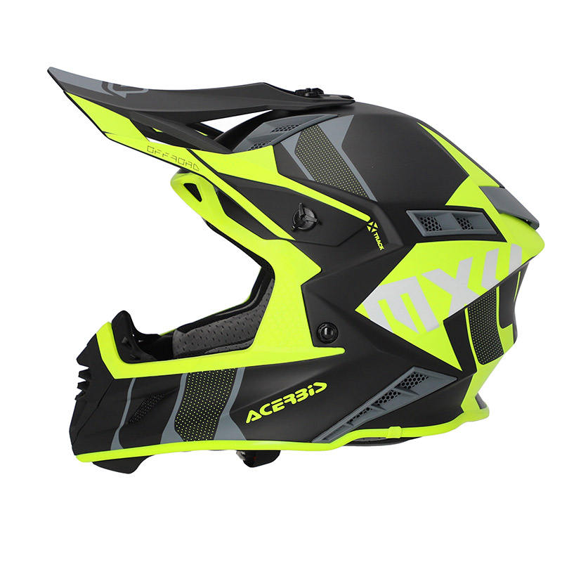 Κράνος Acerbis X-Track ECE22.06 25032.457 μαύρο/fluo κίτρινο