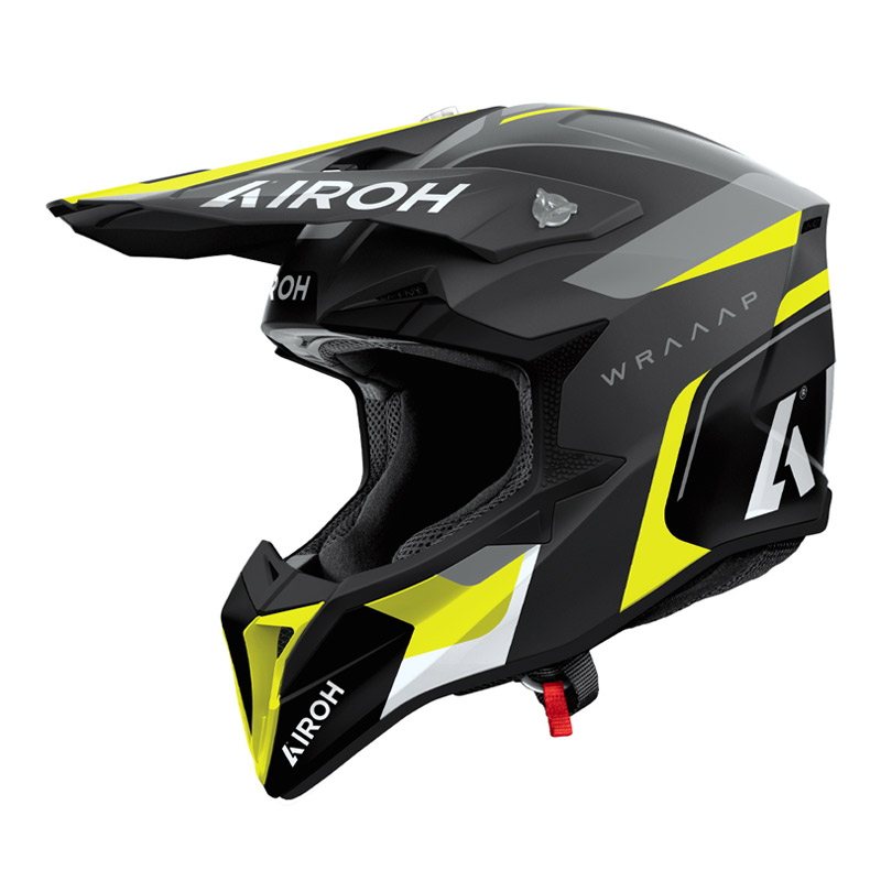 Κράνος Airoh Wraaap ECE 2206 Conquer κίτρινο matt