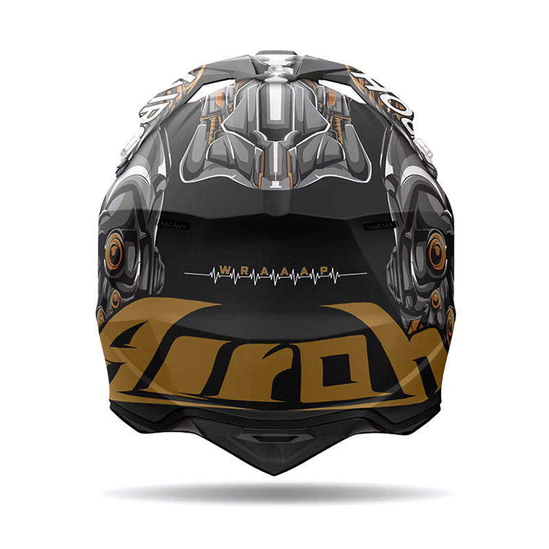 Κράνος Airoh Wraaap ECE 2206 Cyborg matt