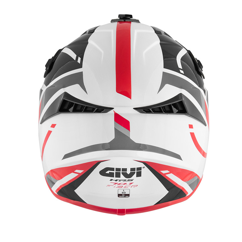 Κράνος Givi H70.1 Logic Fiber-Glass Black/White/Red (ECE 22.06)