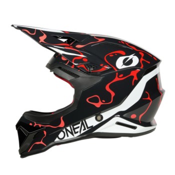 Κράνος Oneal 1SRS Splash V.26 ECE 22.06 μαύρο/κόκκινο