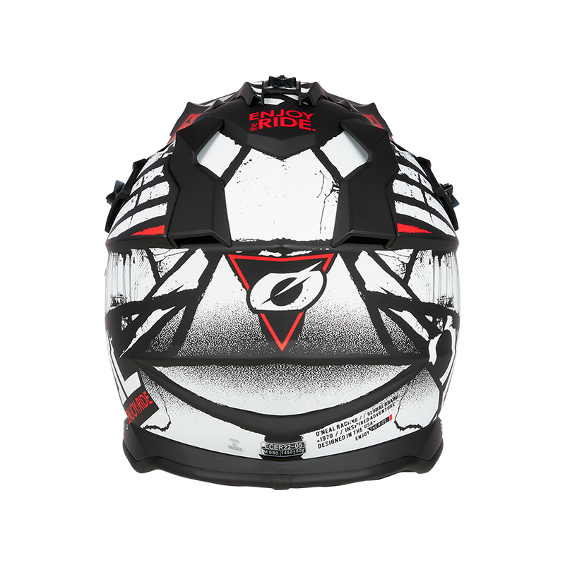 Κράνος Oneal 2SRS Glitch V.23 (ECE 22.06) μαύρο/άσπρο
