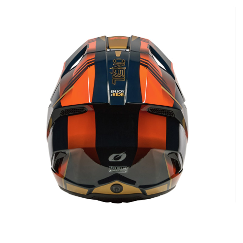 Κράνος Oneal 3SRS Haze V.26 ECE 22.06 μπλε/πορτοκαλί/χρυσό