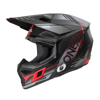 Κράνος Oneal 3SRS Haze V.26 ECE 22.06 μαύρο/γκρι/κόκκινο