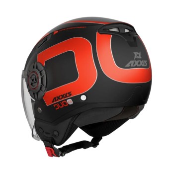 Κράνος AXXIS Metro S Duo B15 κόκκινο ματ