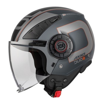 Κράνος AXXIS Metro S Duo C2 γκρι ματ