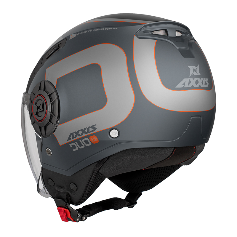 Κράνος AXXIS Metro S Duo C2 γκρι ματ