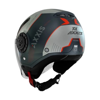 Κράνος AXXIS Metro S Techno γκρι gloss Β2