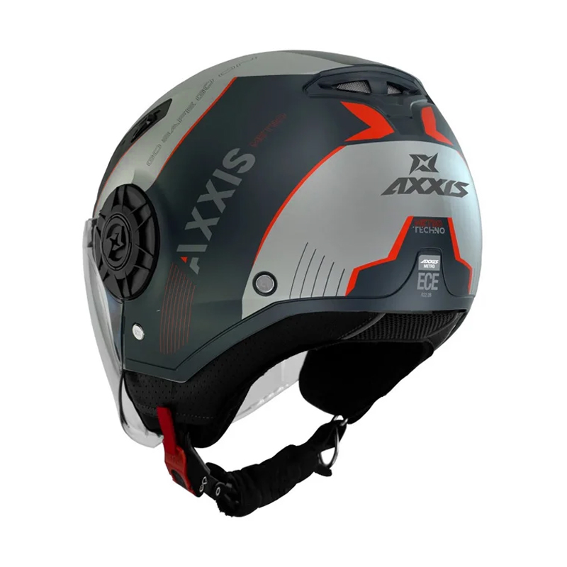 Κράνος AXXIS Metro S Techno γκρι gloss Β2