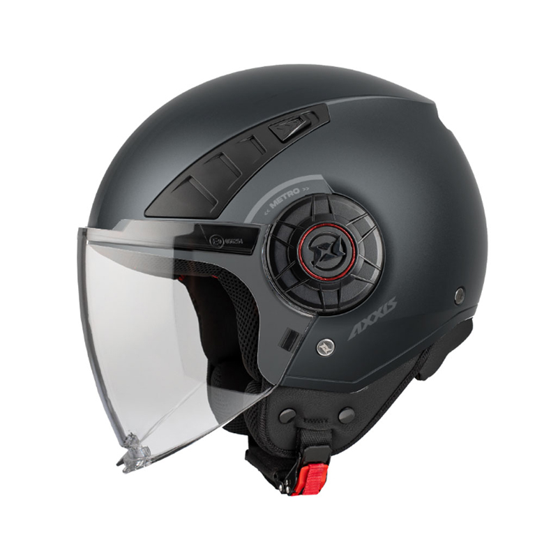 Κράνος AXXIS Metro S V2 τιτάνιο ματ A2