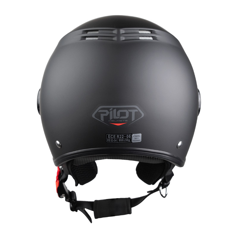 Κράνος Pilot Fazer μαύρο ματ