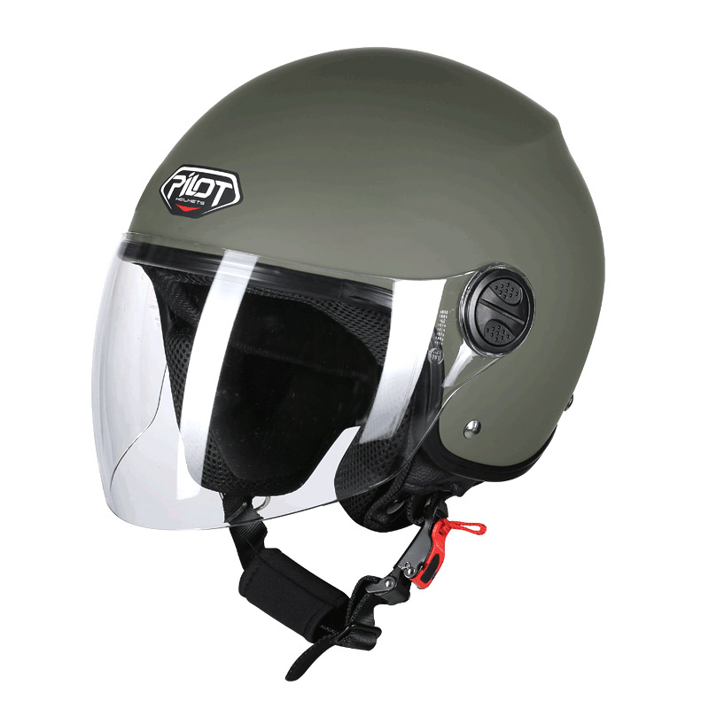 Κράνος Pilot Fazer military πράσινο ματ