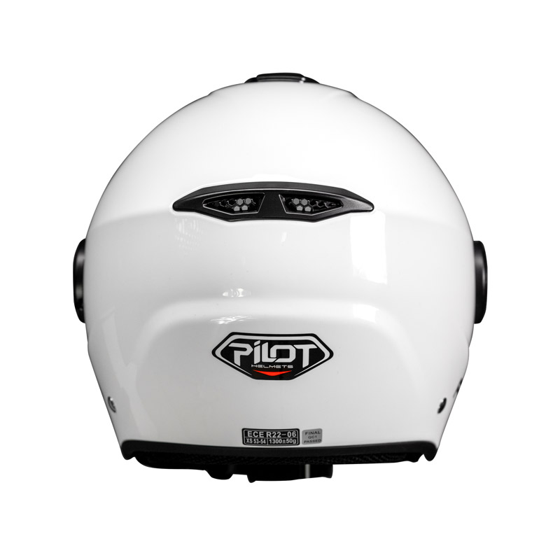 Κράνος Pilot Fly SV άσπρο gloss