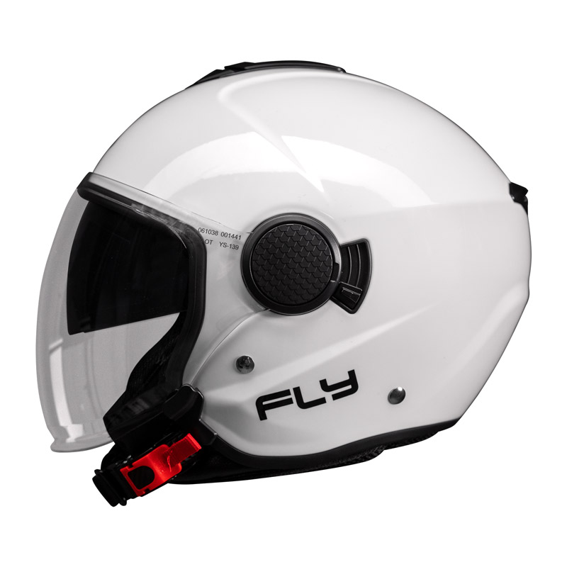 Κράνος Pilot Fly SV άσπρο gloss