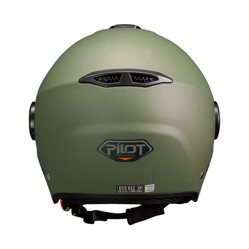 Κράνος Pilot Fly SV military πράσινο ματ