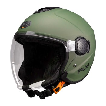 Κράνος Pilot Fly SV military πράσινο ματ