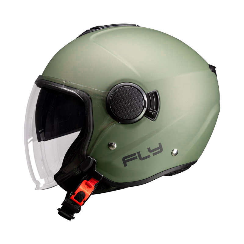 Κράνος Pilot Fly SV military πράσινο ματ