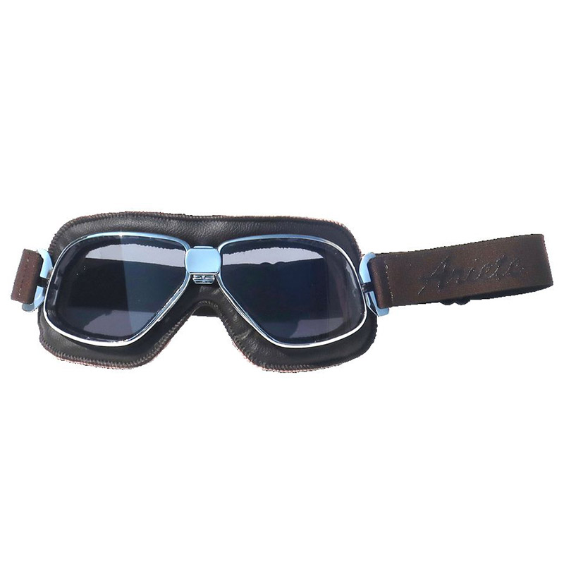 Μάσκα Κράνους Ariete Vintage 13990-VMT καφέ