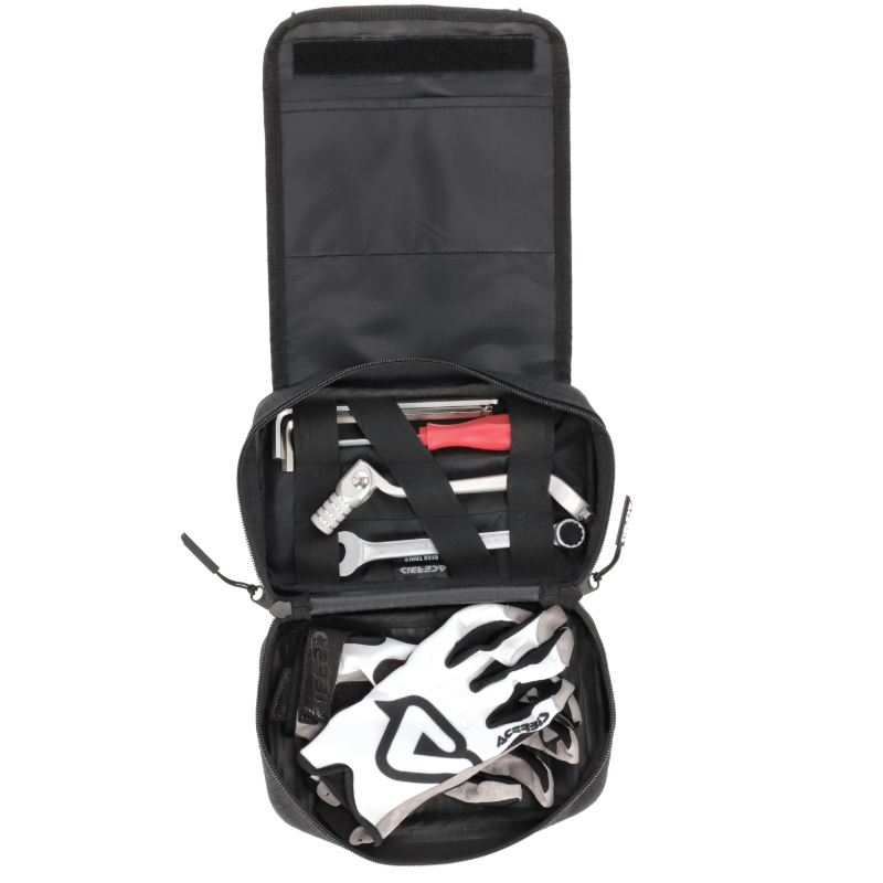 Εργαλειοθήκη πίσω φτερού Acerbis Logo 26164.315 μαύρο/άσπρο