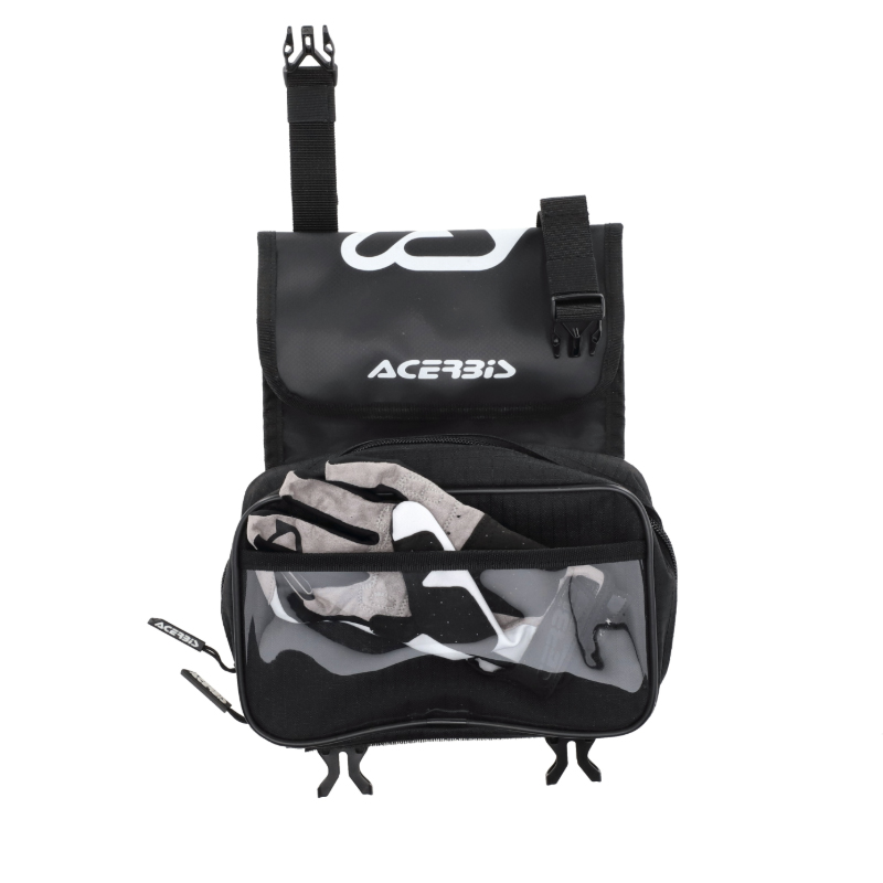 Εργαλειοθήκη πίσω φτερού Acerbis Logo 26164.315 μαύρο/άσπρο