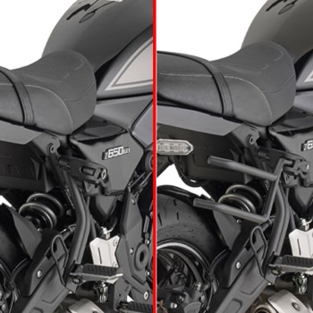Βάσεις πλαϊνών σάκων TR4131_Z650RS (22-24) γρήγορης απελευθέρωσης KAW Givi