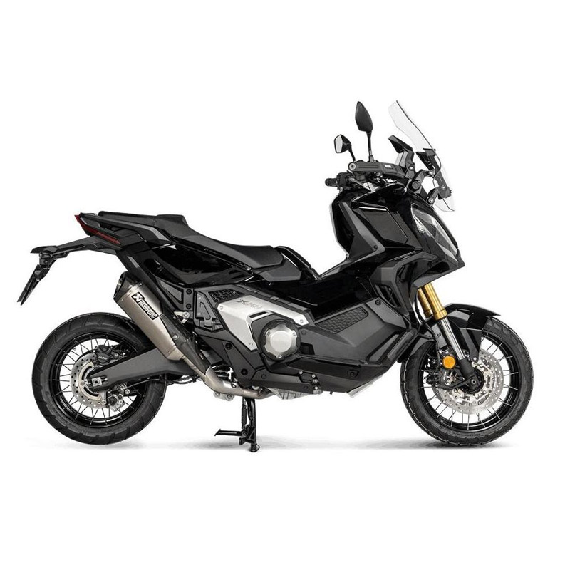 Τελικο Akrapovic street legal Hexagonal τιτανίου_ S-H7SO4-HRT/1 _ HONDA FORZA 750 '21-25 X-ADV '21-2