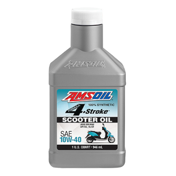 AMSOIL FORMULA 4-STROKE® 10W40 100% SYNTHETIC SCOOTER OIL (946ml)
