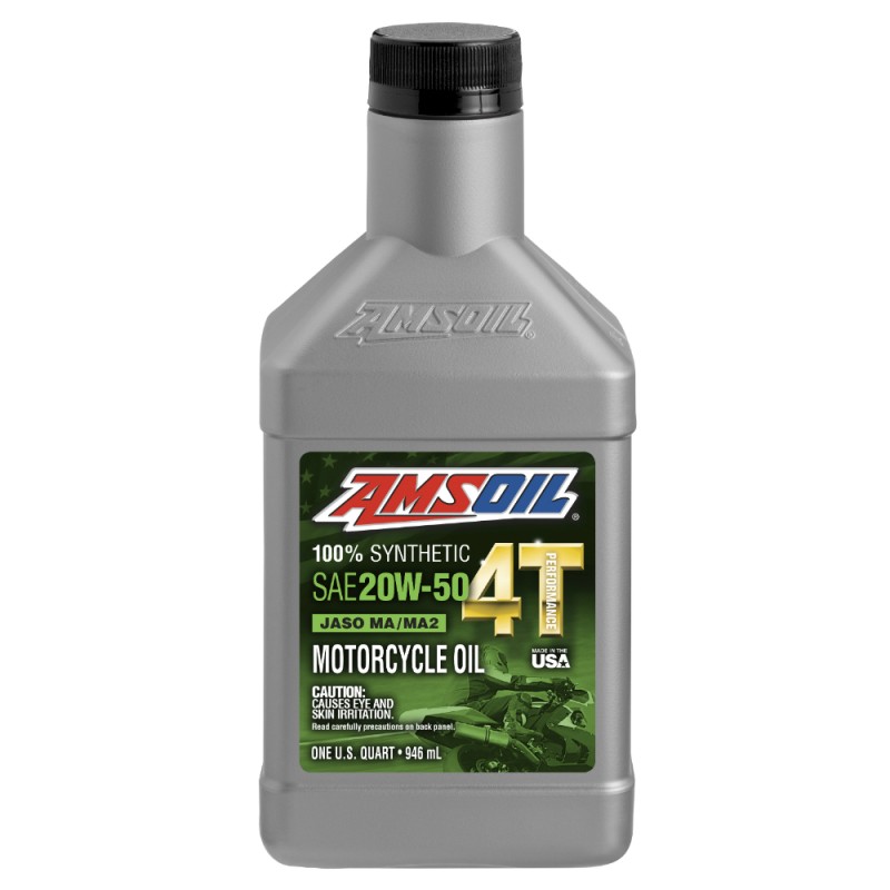 AMSOIL 20W50 100% SYNTHETIC 4T PERFORMANCE OIL (946ml)
