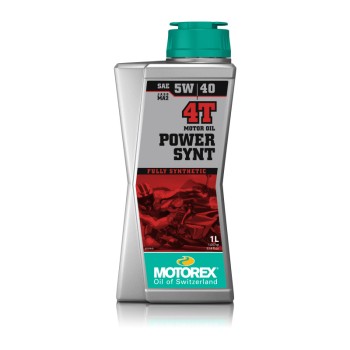 Λάδι 4T Power Synthetic 5W/40 Fully Synthetic, 1 Lt Motorex