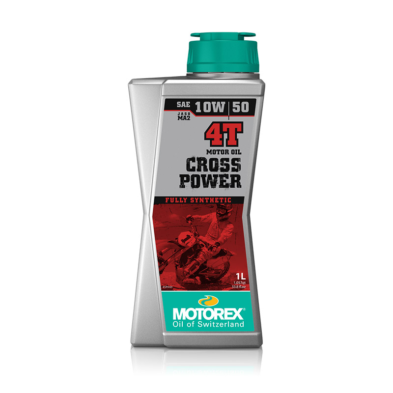 Λάδι 4T Cross Power 10W/50 Fully Synthetic 1 Lt Motorex