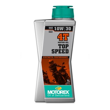 Λάδι 4T Top Speed 10W/30 συνθετικό, 1 Lt MOTOREX