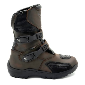 Μπότα δερμάτινη Nordcode Explorer WP EN 13634 καφέ
