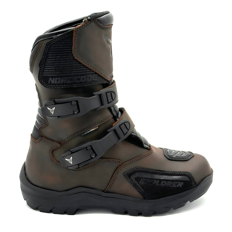 Μπότα δερμάτινη Nordcode Explorer WP EN 13634 καφέ