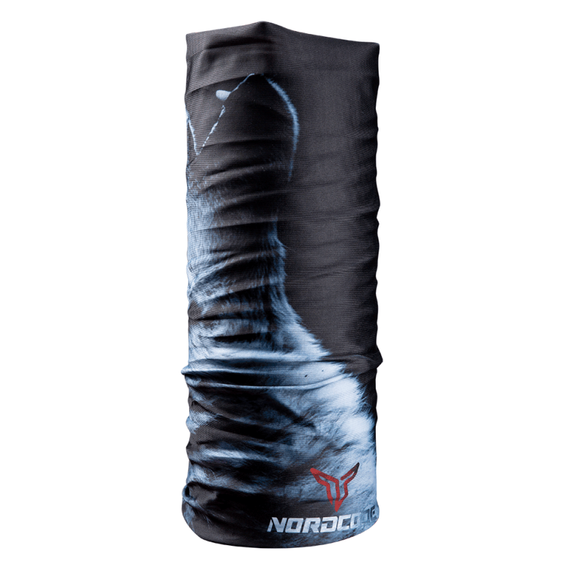 Φουλάρι Nordcode_ Tube neck 13 Yell μαύρο/γκρι