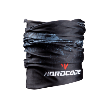 Φουλάρι Nordcode_ Tube neck 5 Mountain μαύρο/γκρι