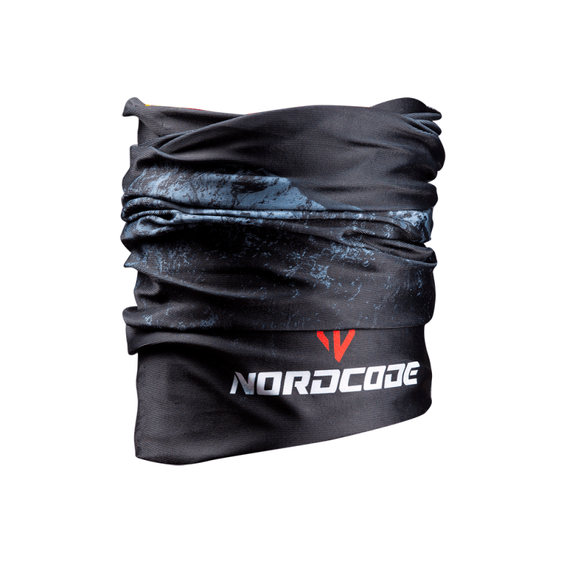 Φουλάρι Nordcode_ Tube neck 5 Mountain μαύρο/γκρι