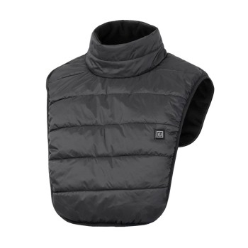 Προστασία λαιμού θερμαινόμενη Tucano Urbano Bibwarm fleece μαύρο